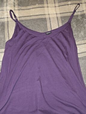 torrid Purple Adjustable Spaghetti Strap V-Neck Camisole